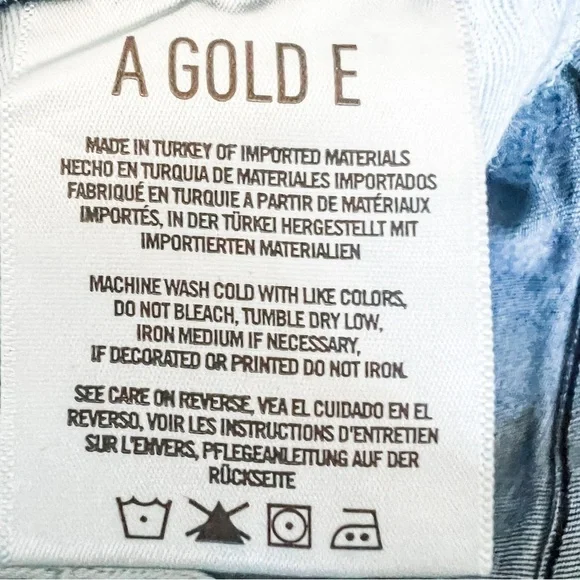 AGOLDE Sophie High Rise Skinny Distressed Jeans - Picture 6 of 13